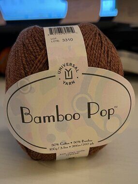 UNIVERSAL YARN Bamboo Pop #151 Hickory - 4 Balls
